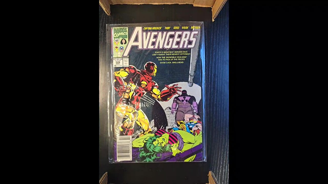 Avengers Avengers 326 1990 Paul Ryan