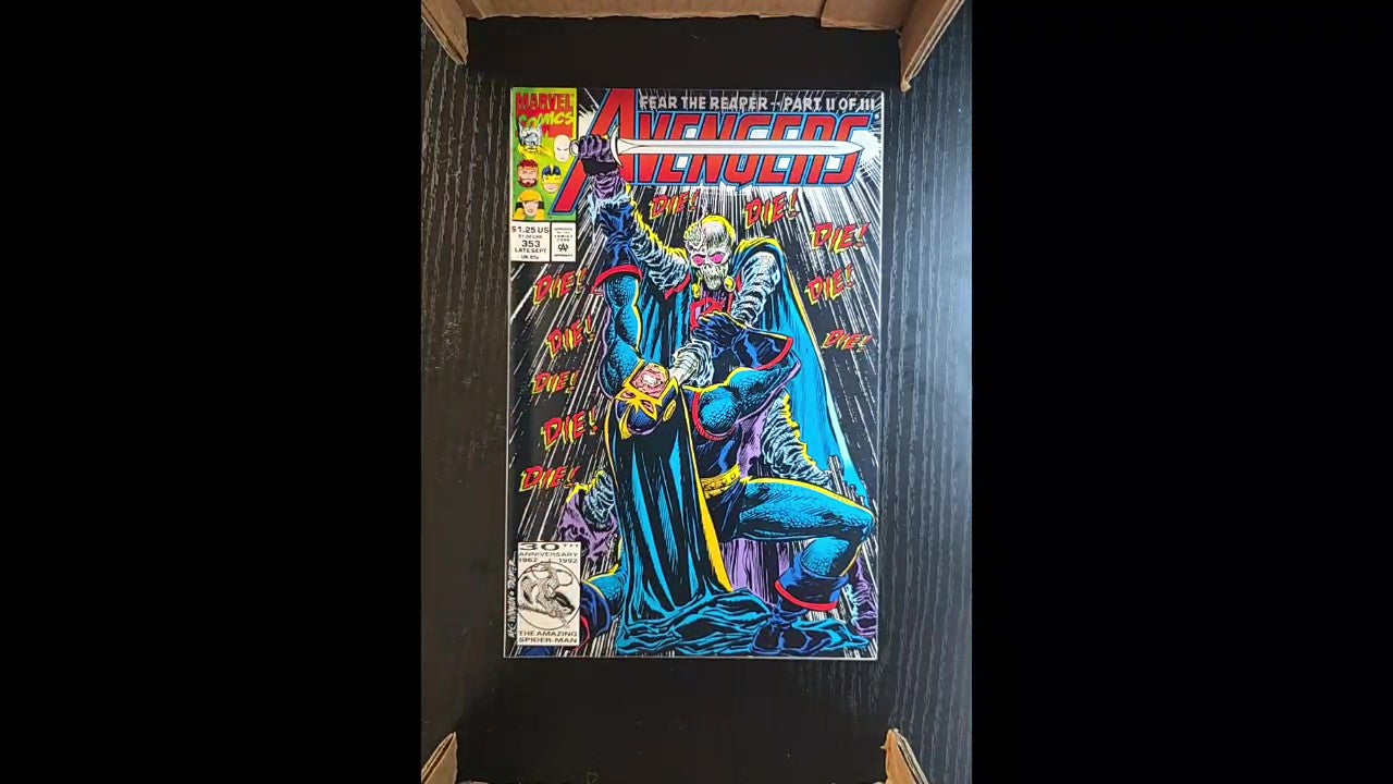 Avengers Avengers 353 1992 M.C. Wyman