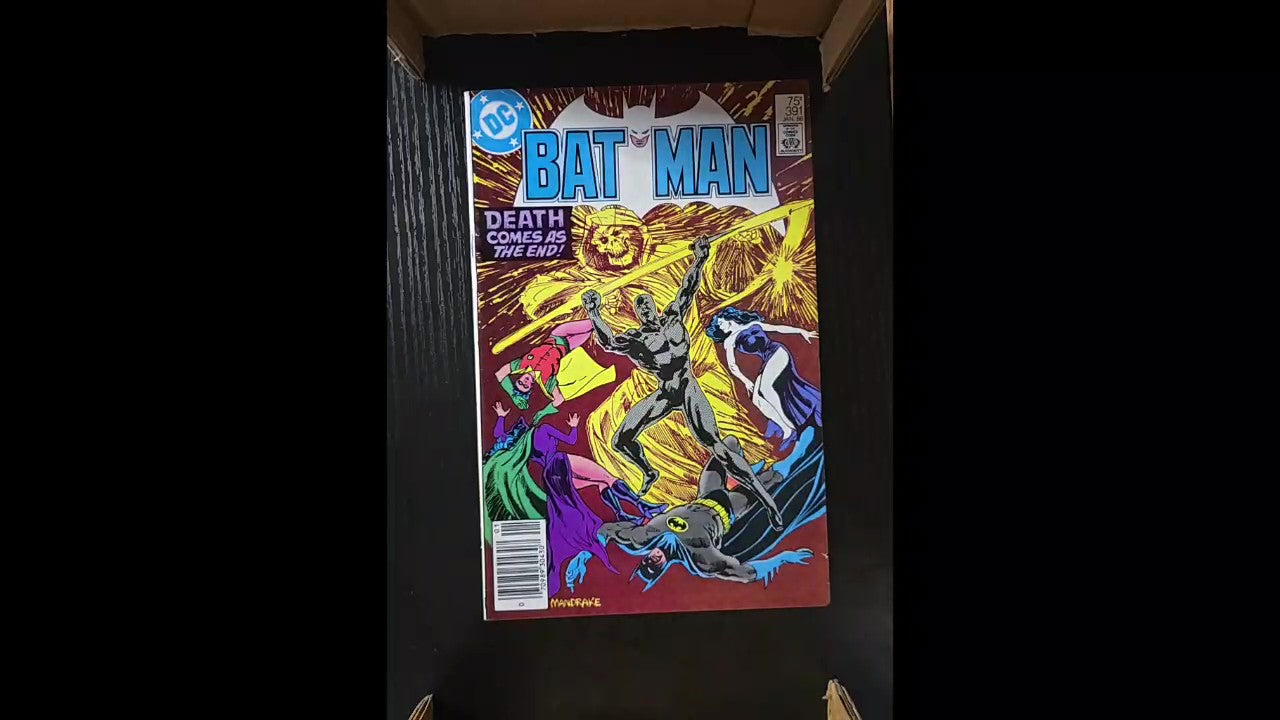 Batman Batman 391 1986 Tom Mandrake