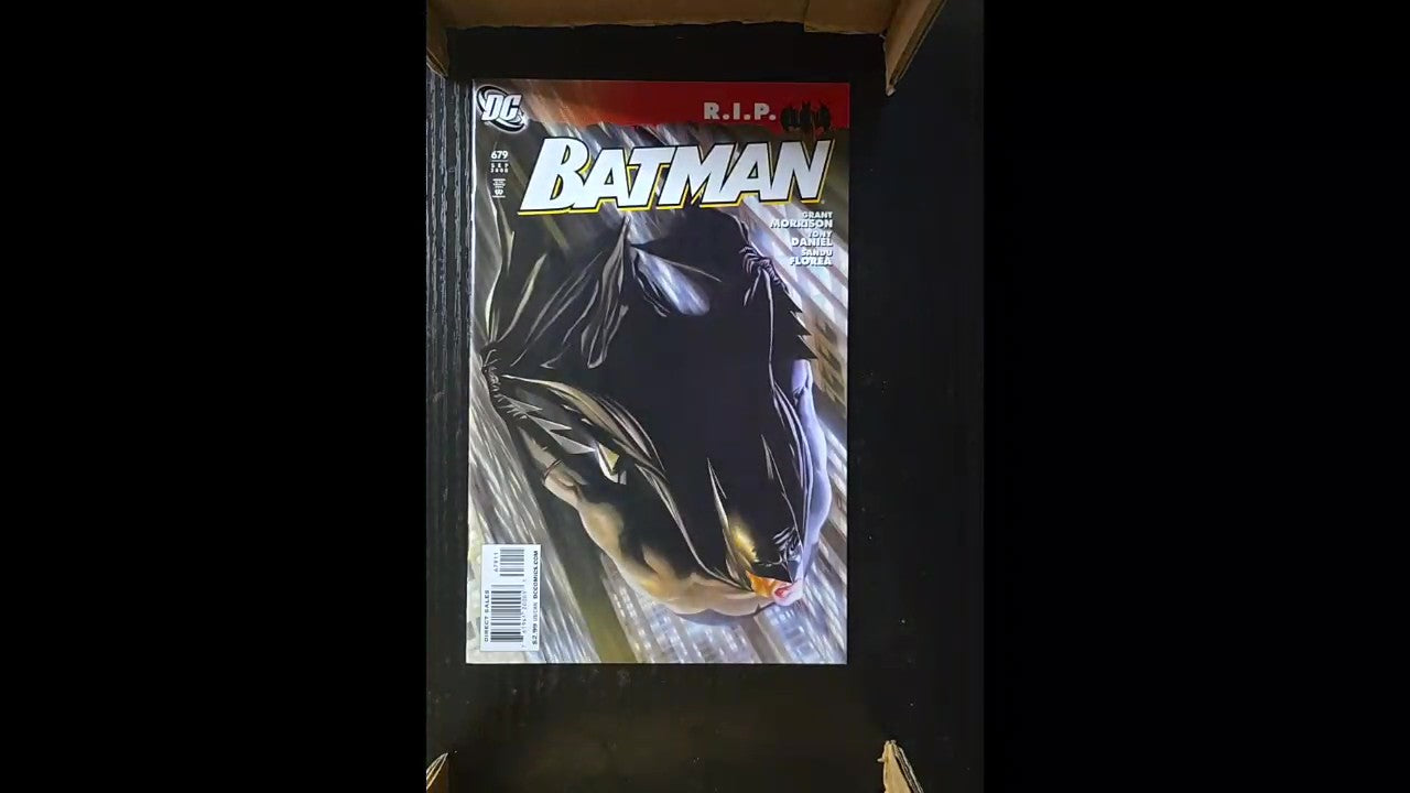 Batman 679 2008 Alex Ross