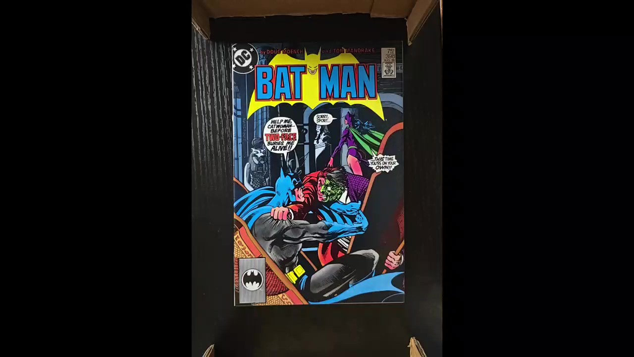 Batman Batman 398 1986 Tom Mandrake