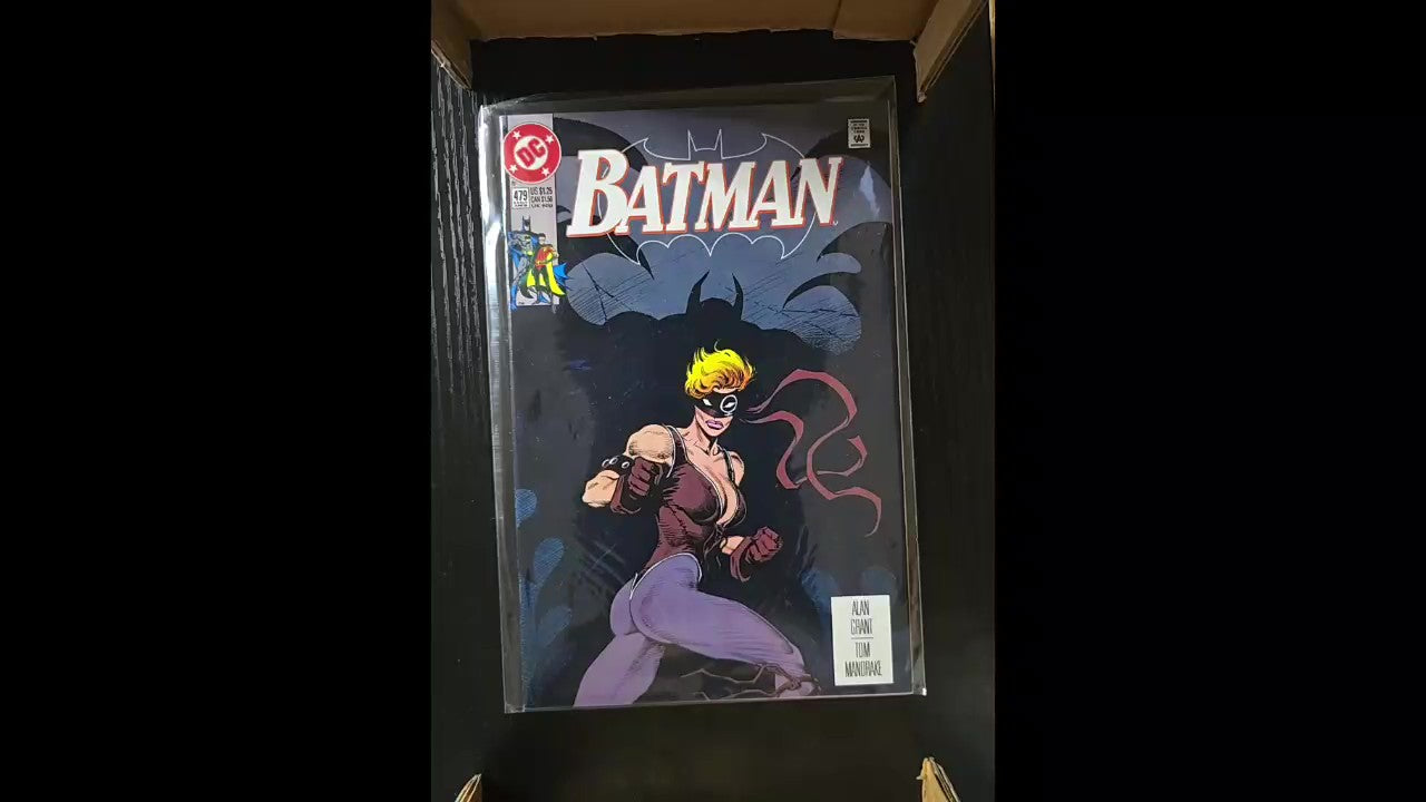 Batman Batman 479 1992 Tom Mandrake