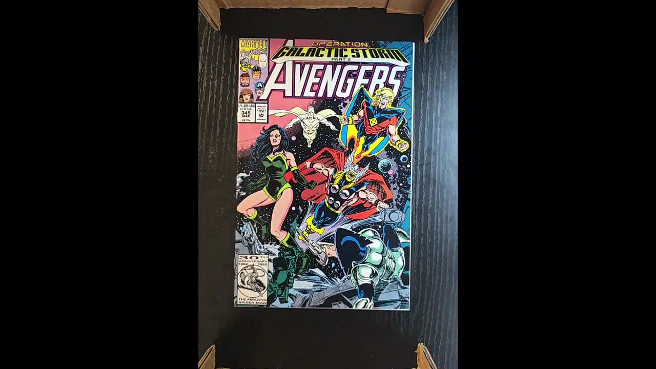 Avengers Avengers 345 1992 Steve Epting