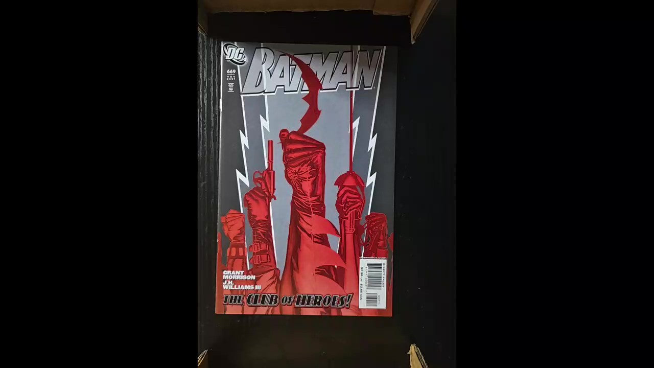 Batman 669 2007 J.H. Williams III